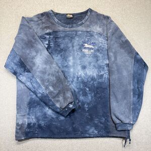 English Bay Sportswear Canada Indian Lake Lodge Tie-Dye Sweater Mens XL
